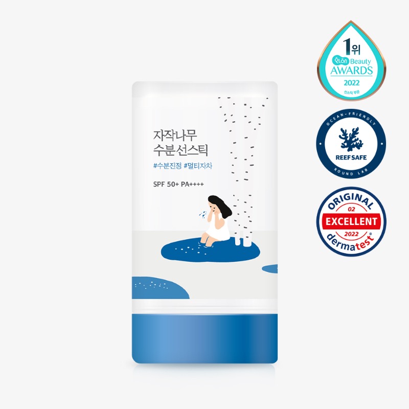 Солнцезащитный стик с березовым соком Round Lab Birch Juice Moisturizing Sun Stick SPF50+ PA++++