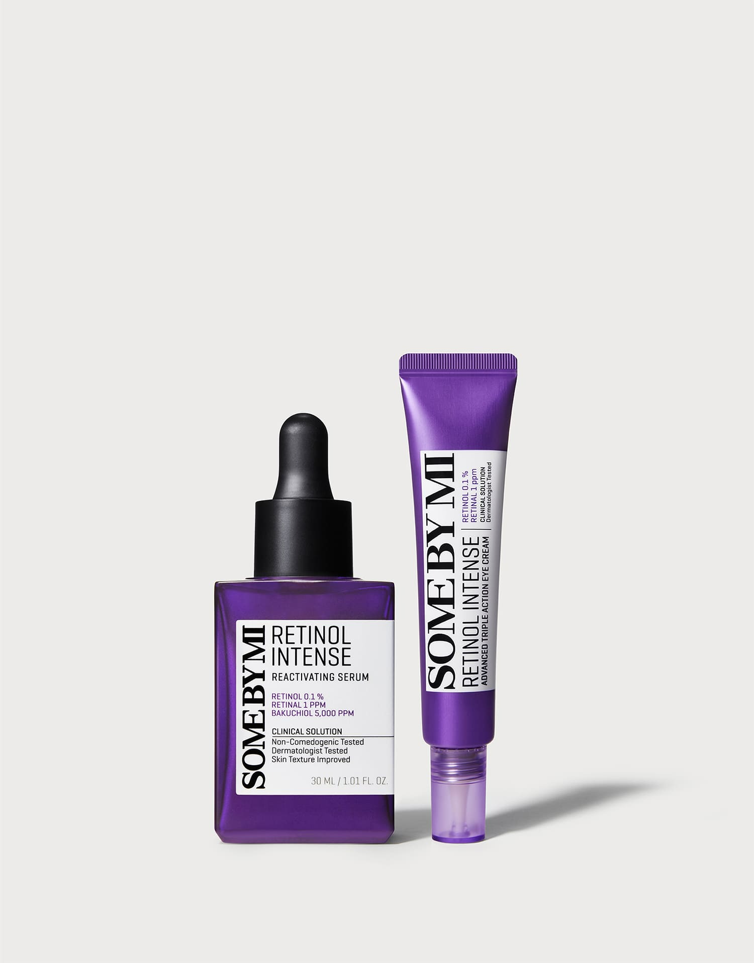 SOME BY MI RETINOL INTENSE TRIAL KIT — эффективный антивозрастной уход для зоны вокруг глаз и лица с ретинолом и пептидами!